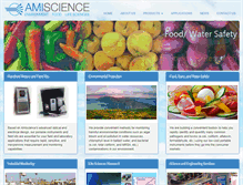 Tablet Screenshot of amiscience.com